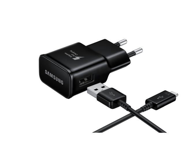 Зарядно устройство Samsung Travel Adapter 15W TA (without cable) Black