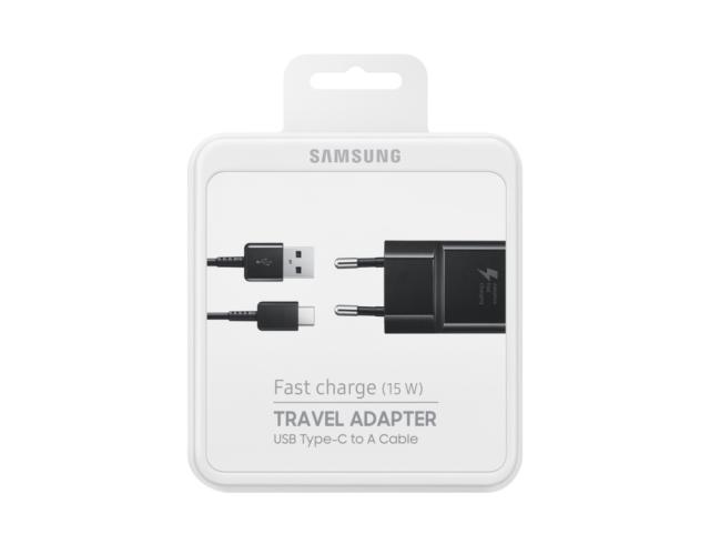 Зарядно устройство Samsung Travel Adapter 15W TA (without cable) Black