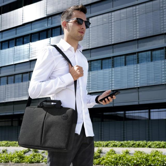 Чанта за лаптоп Hama "Genua" 15.6'' (39.62 cm), черна