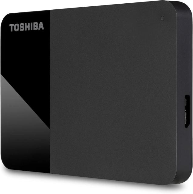 Външен диск Toshiba Canvio Ready 2020, 1TB 2.5" (6.35 cm), USB 3.2 Gen 1, черен