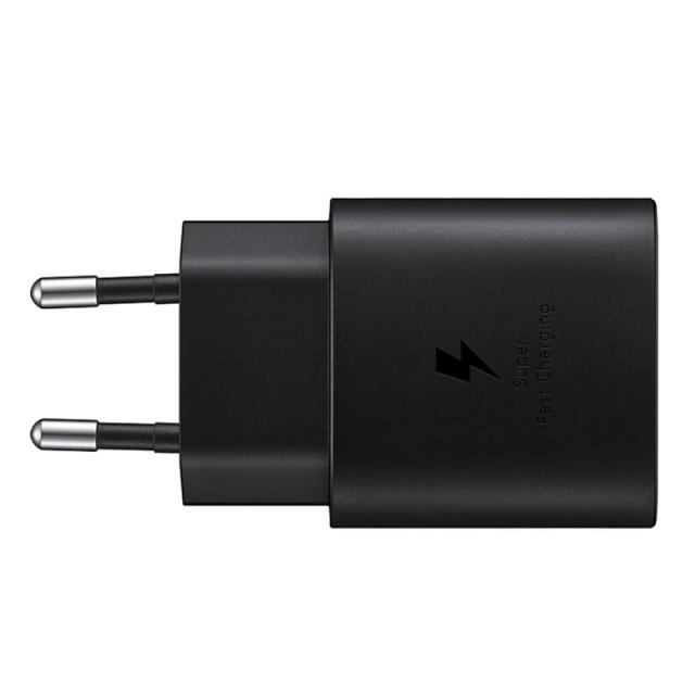 Зарядно устройство Samsung Super Fast Travel Charger, 25W, USB-C, Black