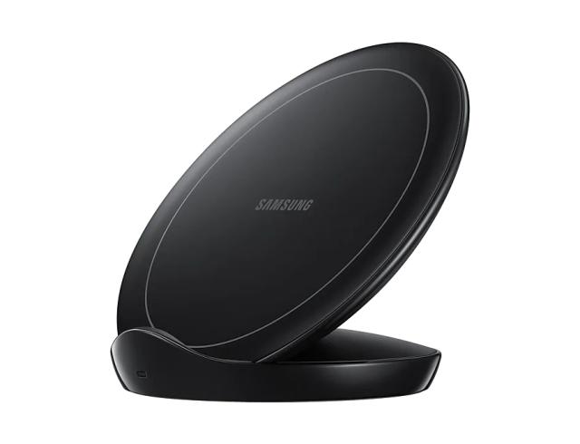 Зарядно устройство Samsung Wireless Charger Stand, Fast Charge, USB-C, Black