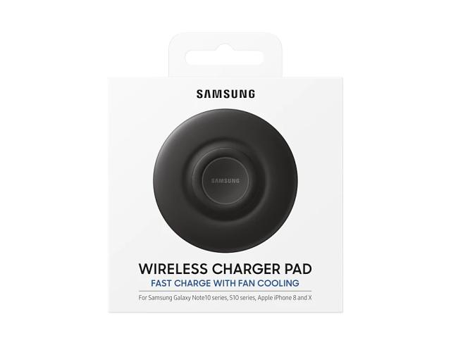 Зарядно устройство Samsung Wireless Charger Stand, Fast Charge, USB-C, Black