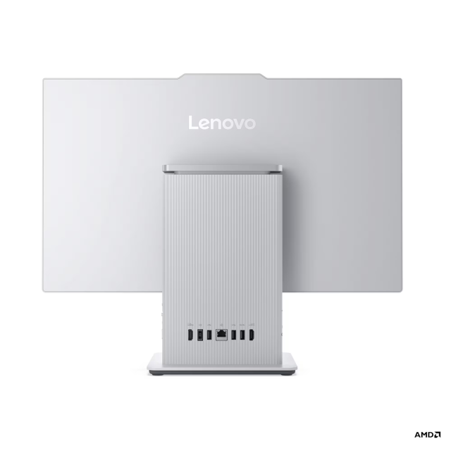 Компютър Lenovo IdeaCentre AIO 24ARR9, AMD Ryzen 7 7735HS 8C (3.2/4.75GHz, 16MB Cache), 23.8" (60.45 cm) FHD IPS Anti-Glare, 16GB DDR5, 512GB SSD NVMe, Free DOS