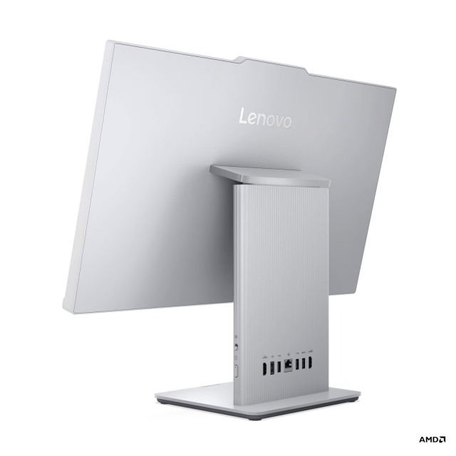 Компютър Lenovo IdeaCentre AIO 24ARR9, AMD Ryzen 7 7735HS 8C (3.2/4.75GHz, 16MB Cache), 23.8" (60.45 cm) FHD IPS Anti-Glare, 16GB DDR5, 512GB SSD NVMe, Free DOS