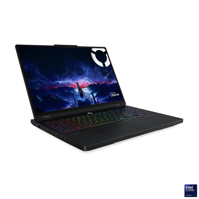 Лаптоп Lenovo Legion Pro 5 16IAX10, Intel Core Ultra 7 255HX 20C (1.80 / 5.20 GHz, 30MB cache), 16" (40.64 см) WQXGA OLED, NVIDIA GF RTX 5060 8GB GDDR7 DLSS 4, 32GB DDR5, 1TB M.2 NVMe SSD, Free DOS
