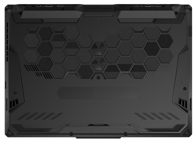 Лаптоп ASUS TUF Gaming A15 FA506NCG-HN185, AMD Ryzen 7 7445HS 6C (3.2 / 3.55 GHz, 16MB Cache), 15.6'' (39.62 cm) FHD IPS, 144Hz, NVIDIA GF RTX 3050 4GB GDDR6, 16GB DDR5, 512GB M.2 NVMe SSD, Free DOS