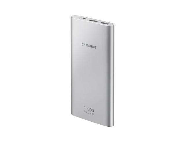 Външна батерия Samsung ULC Battery Pack, 10 000mAh, 10.0A 15W 2Port Type-C, Silver