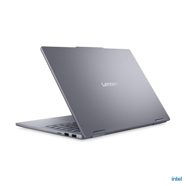 Лаптоп Lenovo IdeaPad 5 2-in-1 16IAL10, Intel Core Ultra 5 225U 12C (2.4 / 4.8 GHz, 12MB Cache), 16.0" (40.64 cm) WUXGA Full HD+ IPS, Touchscreen, Intel Arc 4 Core, 16GB LPDDR5X, 512MB M.2 NVMe SSD, Windows 11 Home
