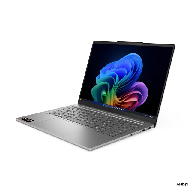 Лаптоп Lenovo IdeaPad Pro 5 14AKP10, AMD Ryzen AI 7 350 8C (2.0 / 5.0 GHz, 16MB Cache), 14" (35.56cm) 2.8K OLED, AMD Radeon 860M, 120Hz, 32GB LPDDR5X, 1TB M.2 NVMe SSD, Free DOS