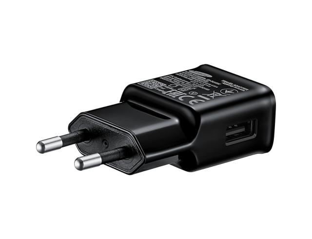 Адаптер Samsung Travel Adapter 5V 2A Fast Charging , Detachable cable, USB-C, Black