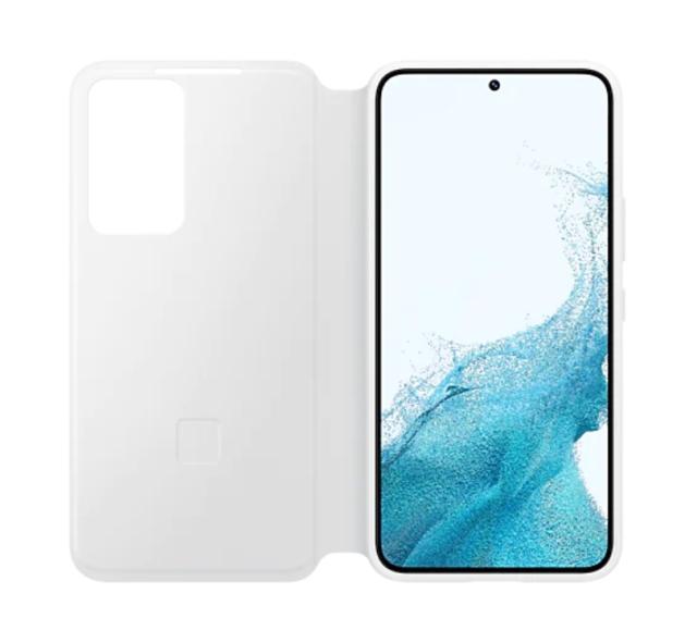 Калъф Samsung S22 S901 Smart Clear View Cover, White