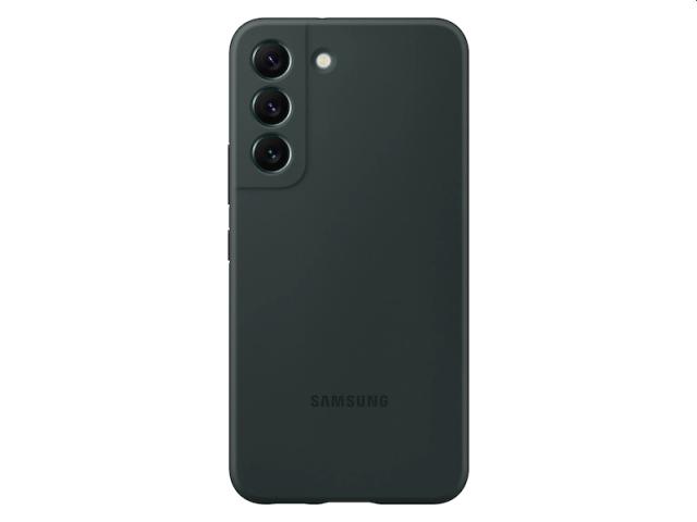 Калъф Samsung S22 S901 Silicone Cover, Dark Green