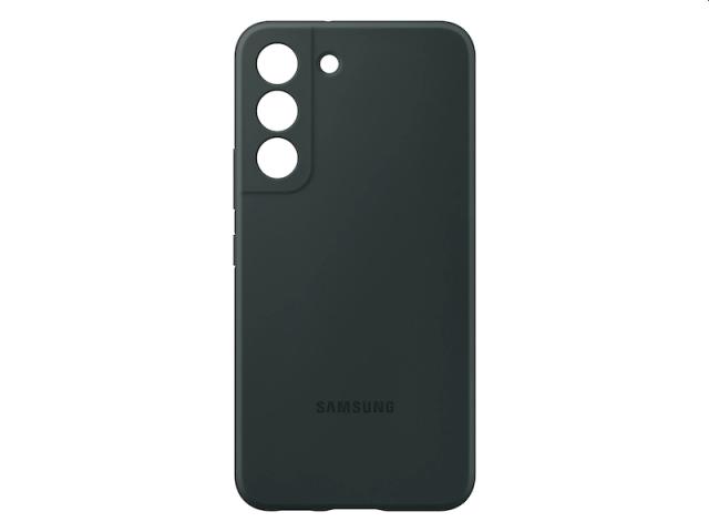 Калъф Samsung S22 S901 Silicone Cover, Dark Green