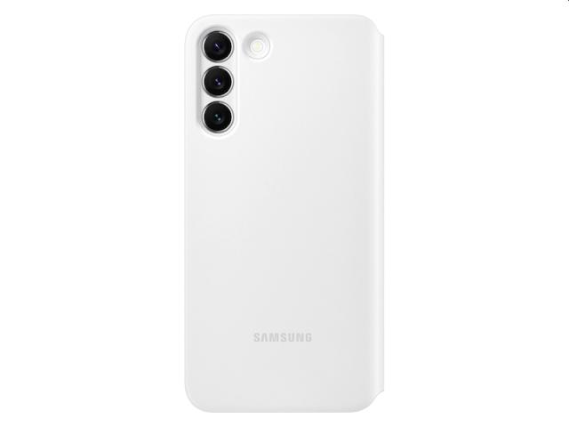 Калъф Samsung S22+ S906 Smart Clear View Cover, White