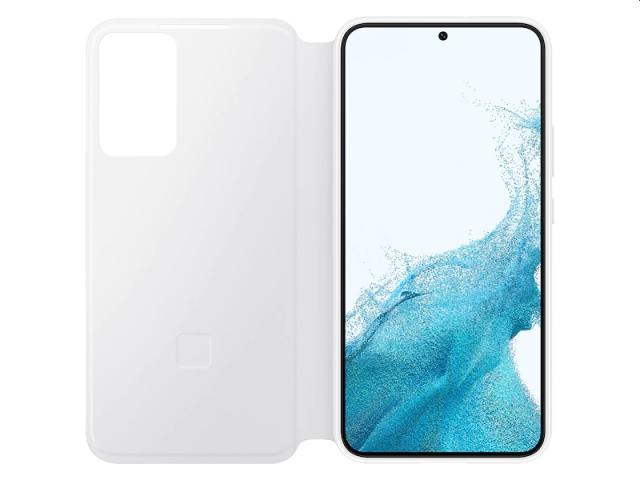 Калъф Samsung S22+ S906 Smart Clear View Cover, White