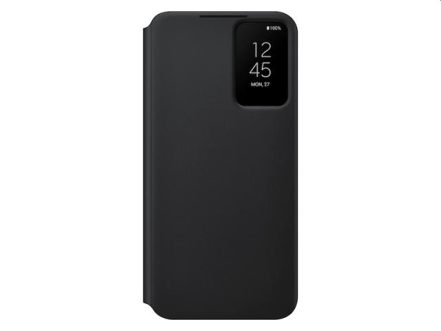Калъф Samsung S22+ S906 Smart Clear View Cover, Black