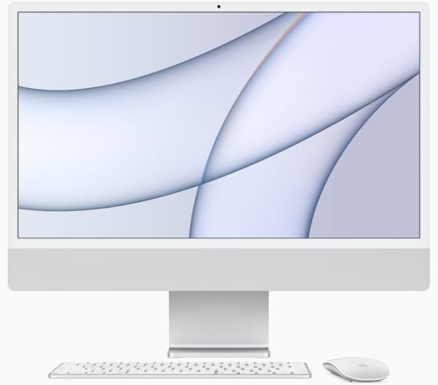 Настолен компютър - всичко в едно Apple IMAC 24" SILVER/8C CPU/8C GPU/8GB/512GB-ZEE