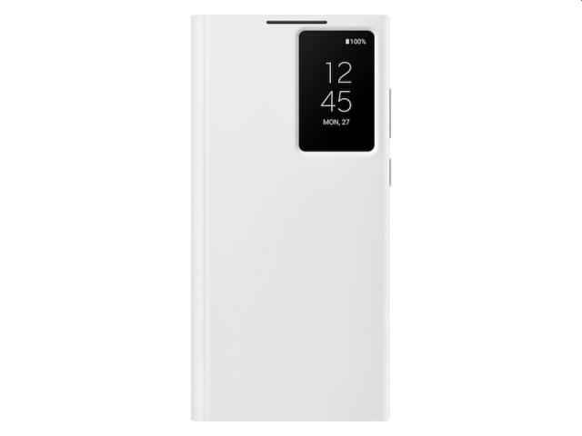Калъф Samsung S22 Ultra S908 Smart Clear View Cover, White