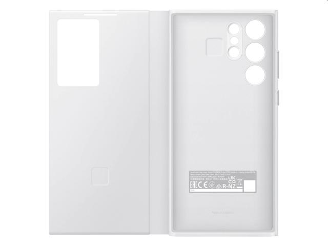 Калъф Samsung S22 Ultra S908 Smart Clear View Cover, White