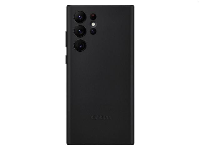 Калъф Samsung S22 Ultra S908 Leather Cover, Black