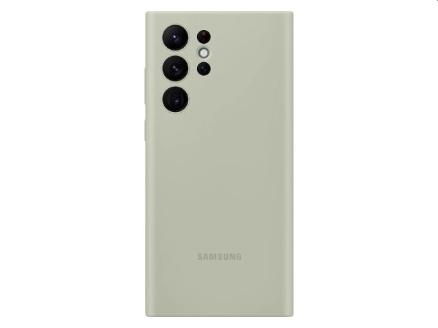 Калъф Samsung S22 Ultra S908 Silicone Cover, Olive Green
