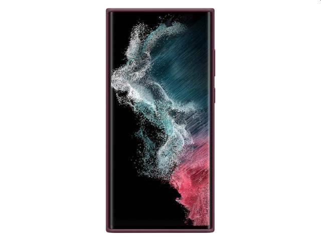 Калъф Samsung S22 Ultra S908 Silicone Cover, Burgundy