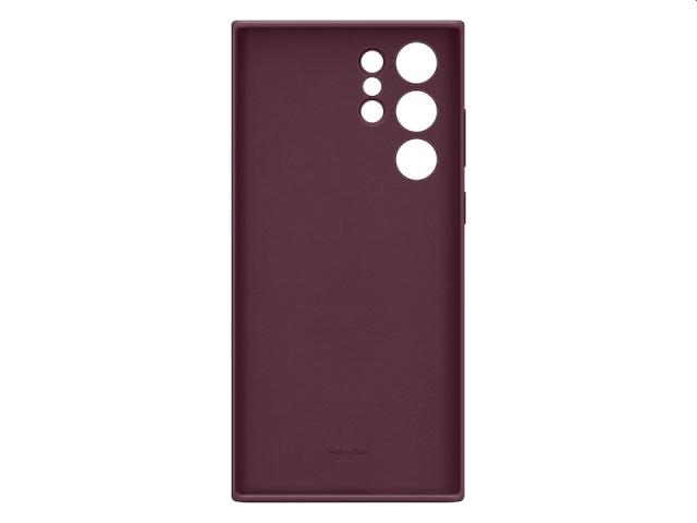 Калъф Samsung S22 Ultra S908 Silicone Cover, Burgundy