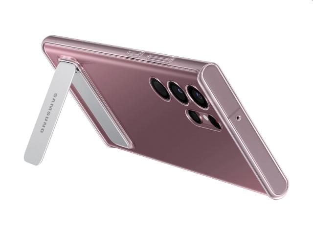 Калъф Samsung S22 Ultra S908 Clear Standing Cover, Transparent