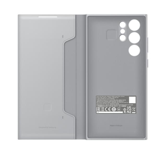 Калъф Samsung S22 Ultra G908 Smart LED View Cover (EE) Light Gray