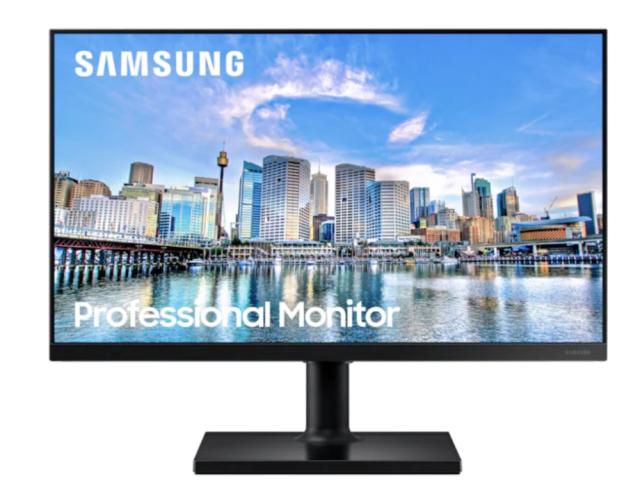 Монитор Samsung 24T450, 23.8" IPS LED, 75 Hz, 5 ms GTG, 1920x1080, 250cd/m2, Mega DCR, Eye Saver, Freesync, Game Mode, Flicker Free, Eco Saving Plus, Display Port 1.2, 2xHDMI 1.4, 2xUSB 2.0, Headphone, 178°/178°, Black