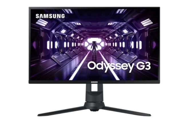 Монитор Samsung 24G35 24" Odyssey, VA, 144 Hz, 1 ms , 250 cd/m2, 3000: 1, 1920x1080, Mega DCR, ,AMD FreeSync Premium, Display Port, HDMI, Black