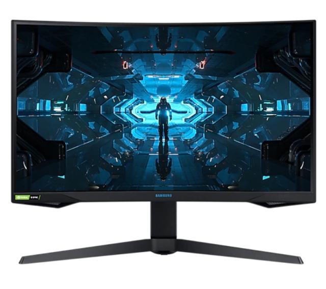 Монитор SAMSUNG Odyssey G7 G75T 27inch WQHD VA 240Hz 1ms 350cd/m2 2500:1 DisplayPort LC27G75TQSPXEN 