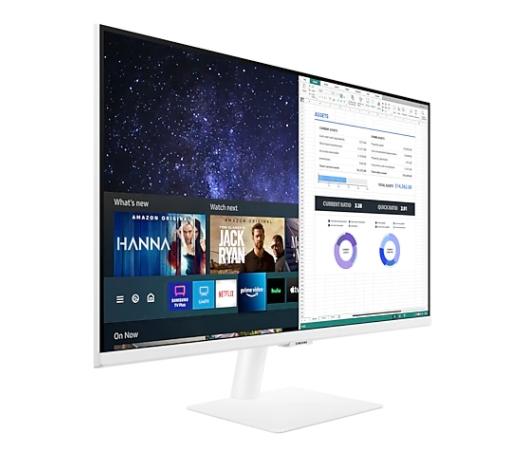 Монитор Samsung 27A501 , 27" VA LED, 60 Hz, 8 ms GTG, 1920x1080, 250 cd/m2, 3000:1, HDR 10, AMD FreeSync, Eye Saver, Flicker Free, 2xUSB 2.0, 2 HDMI, Speakers 2x5W, Headphone Jack, 178°/178°, White