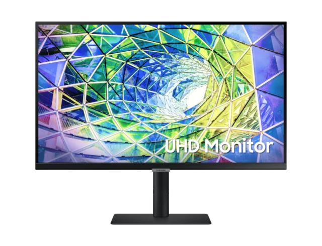 Монитор Samsung S27A800, 27" UHD IPS, 60 Hz, 5 ms, 16:9 3840 x 2160, HDR10, 300 cd/m2, 1000:1 Contrast, Eye Saver, Flicker Free,FreeSync Premium, PiP, PBP, Game Mode, USB-C, DP 1.2, HDMI 2.0, 3xUSB 3.0, Headphone, 178°/178°, Black