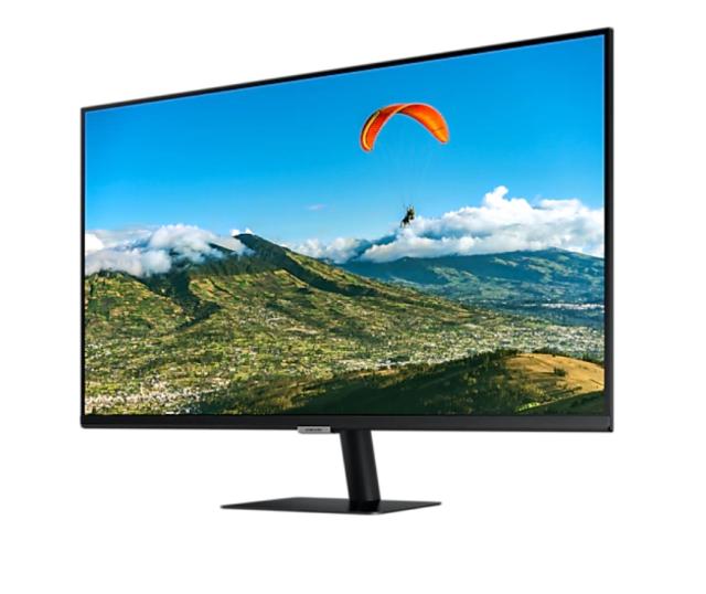 Монитор Samsung 27AM500, 27" VA SMART Monitor, 60Hz, 8 ms GTG, 1920 x 1080, 250 cd/m2, 3000:1 Contrast, HDR10, DeX, Mirroring, AirPlay 2, Remote Access, Eye Saver Mode, Flicker Free, Game Mode, Bluetooth 4.2, WiFi 5, 2xHDMI 2.0, Speakers, 178°/178°, 