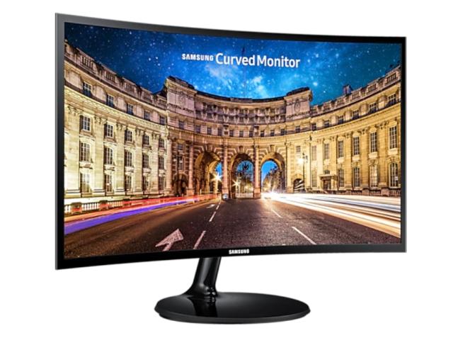 Монитор Samsung C27F390FH 27" CURVED VA LED, 4ms, 1920x1080, HDMI, D-SUB, 250cd/m2, Mega DCR, 178°/178°, Black High glossy