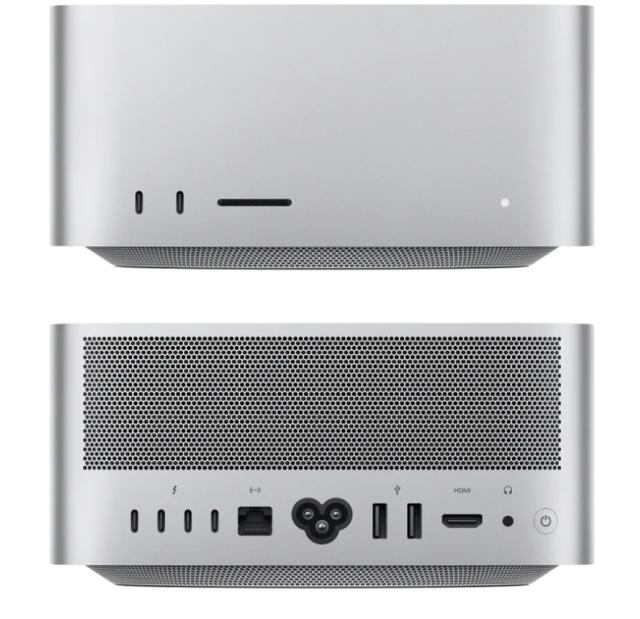 Настолен компютър Apple Mac Studio: Apple M1 Ultra chip with 20-core CPU and 48-core GPU, 64GB RAM, 1TB SSD