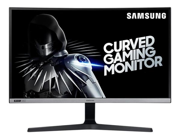 Монитор Samsung LC27RG50FQ, 27" Odyssey GAMING, Curved 1500R VA, 240 Hz, 4 ms GTG, 1920x1080, 300 cd/m2, 3000:1 Contrast, G-Sync Compatible, Eye Saver Mode, Flicker Free, Game Mode, Black Equalizer, Display Port 1.2, 2xHDMI 2.0, 178°/178°, Dark Blue 