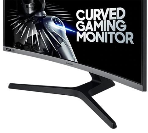 Монитор Samsung LC27RG50FQ, 27" Odyssey GAMING, Curved 1500R VA, 240 Hz, 4 ms GTG, 1920x1080, 300 cd/m2, 3000:1 Contrast, G-Sync Compatible, Eye Saver Mode, Flicker Free, Game Mode, Black Equalizer, Display Port 1.2, 2xHDMI 2.0, 178°/178°, Dark Blue 