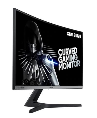 Монитор Samsung LC27RG50FQ, 27" Odyssey GAMING, Curved 1500R VA, 240 Hz, 4 ms GTG, 1920x1080, 300 cd/m2, 3000:1 Contrast, G-Sync Compatible, Eye Saver Mode, Flicker Free, Game Mode, Black Equalizer, Display Port 1.2, 2xHDMI 2.0, 178°/178°, Dark Blue 