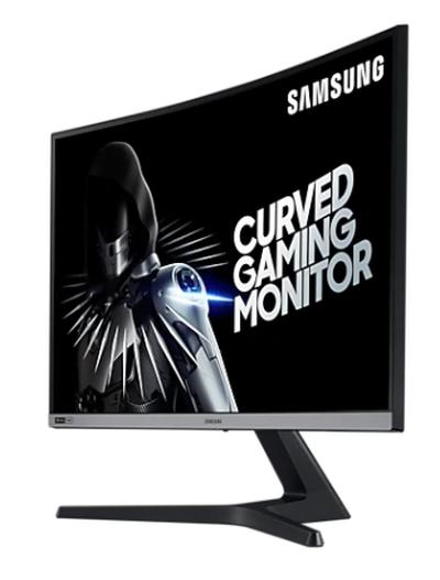Монитор Samsung LC27RG50FQ, 27" Odyssey GAMING, Curved 1500R VA, 240 Hz, 4 ms GTG, 1920x1080, 300 cd/m2, 3000:1 Contrast, G-Sync Compatible, Eye Saver Mode, Flicker Free, Game Mode, Black Equalizer, Display Port 1.2, 2xHDMI 2.0, 178°/178°, Dark Blue 