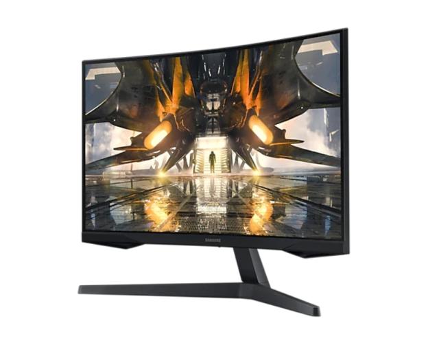 Монитор Samsung 27AG550A 27" Curved Odyssey G55A, VA, 165 Hz, 1 ms (MPRT), 250 cd/m2, 3000: 2560x1440, Mega DCR, ,AMD FreeSync Premium, Display Port, HDMI, Black