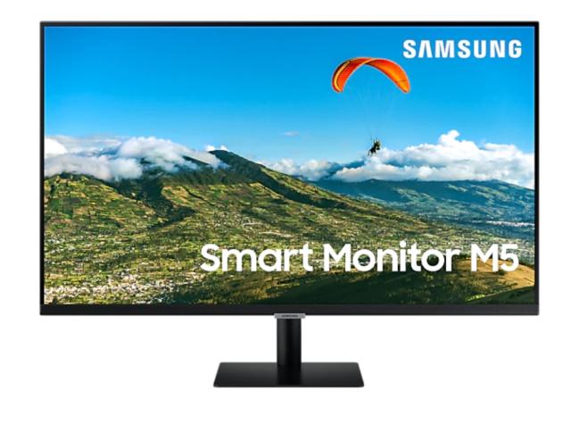 Монитор Samsung 32AM500, 31.5" VA SMART Monitor, 60Hz, 8 ms GTG, 1920 x 1080, 250 cd/m2, 3000:1 Contrast, HDR10, DeX, Mirroring, AirPlay 2, Remote Access, Eye Saver Mode, Flicker Free, Game Mode, Bluetooth 4.2, WiFi 5, 2xHDMI 2.0, Speakers, 178°/178°