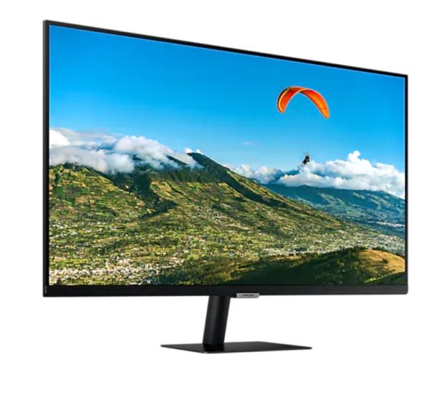 Монитор Samsung 32AM500, 31.5" VA SMART Monitor, 60Hz, 8 ms GTG, 1920 x 1080, 250 cd/m2, 3000:1 Contrast, HDR10, DeX, Mirroring, AirPlay 2, Remote Access, Eye Saver Mode, Flicker Free, Game Mode, Bluetooth 4.2, WiFi 5, 2xHDMI 2.0, Speakers, 178°/178°