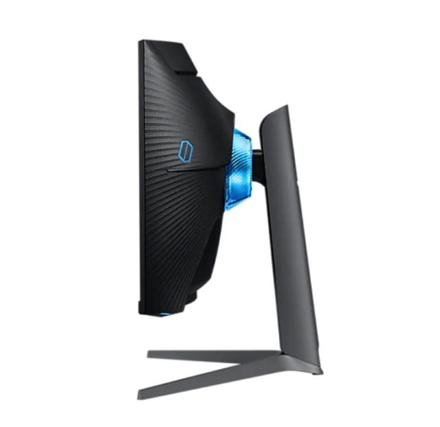 Монитор Samsung C32G75TQ, 31.5" Odyssey GAMING, Curved VA QLED, 240Hz, 1 ms GTG, 2560x1440, 350 cd/m2, 2500:1 Contrast, AMD FreeSync, HDR, Eye Saver Mode, Flicker Free, Game Mode, Display Port, HDMI, 178°/178°, Dark Blue Gray