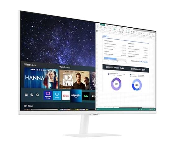 Монитор Samsung 32A501 , 32" VA LED, 60 Hz, 8 ms GTG, 1920x1080, 250 cd/m2, 3000:1, HDR 10, AMD FreeSync, Eye Saver, Flicker Free, 2xUSB 2.0, Display Port 1.2, HDMI 1.4, Speakers 2x5W, Headphone Jack, 178°/178°, White