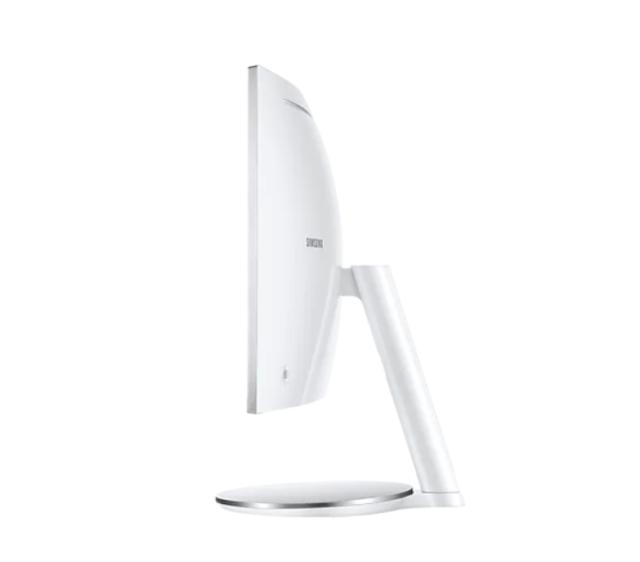 Монитор Samsung 34J791, 34" CURVED VA, 1500R, 100Hz, 4 ms GTG, 21:9 3440x1440, 300cd/m2, 3000:1 , Flicker Free,FreeSync, DP, HDMI, USB 3.0 HUB, Thunderbolt 3, Stereo Spk, Headphone, 178°/178°, White Gray