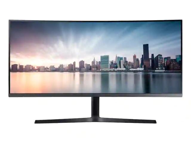 Монитор Samsung 34H890 34", CURVED VA, 21:9, 1800R, 4ms, 3440x1440, FreeSync, DP 1.2, 1xHDMI 2.0, USB HUB, USB-C, 300cd/m2, 178°/178°, HAS, Tilt, Dark Silver