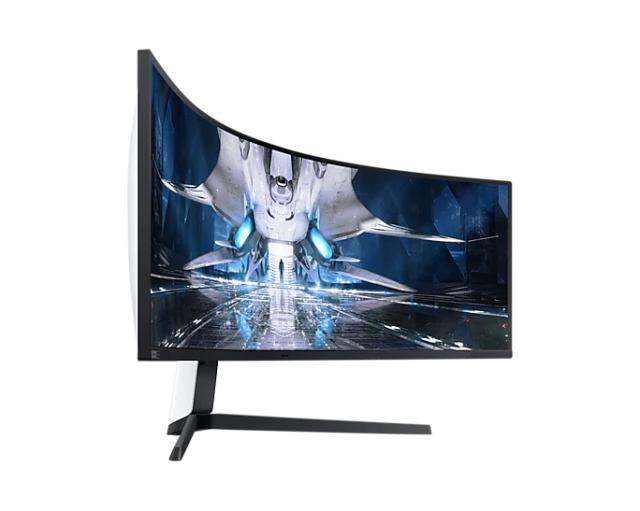 Монитор Samsung 49AG950, 49" Odyssey Neo G9, Curved VA Quantum Mini LED, 1000R, 240 Hz, 1 ms GTG, 5120 x 1440, 32:9 Aspect Ratio, 420cd/m2, 1 000 000:1, FreeSync Premium Pro, Low Input Lag Mode, Display Port 1.4, 2xHDMI 2.1, 2xUSB 3.0, Black